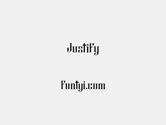Justify
