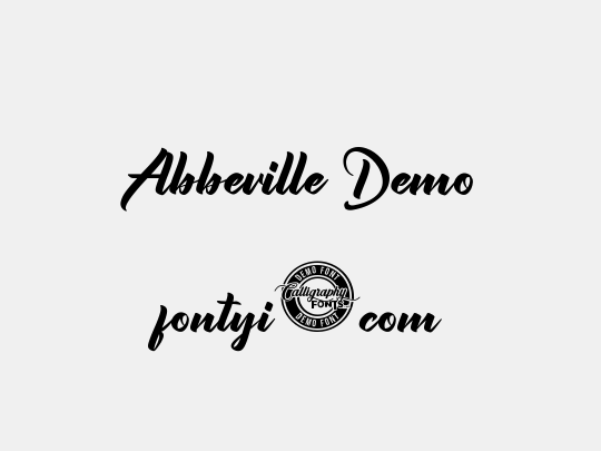 Abbeville Demo