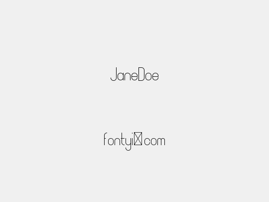JaneDoe