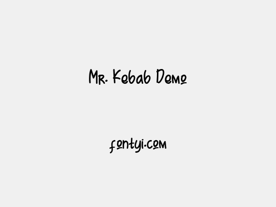 Mr. Kebab Demo