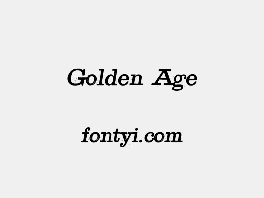 Golden Age