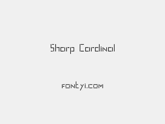 Sharp Cardinal