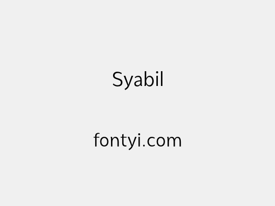 Syabil