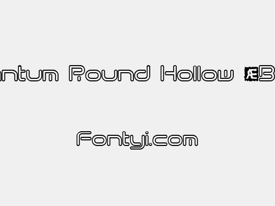 Quantum Round Hollow (BRK)