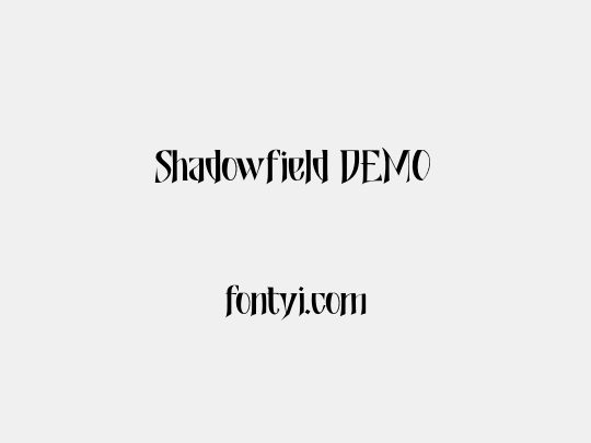 Shadowfield DEMO