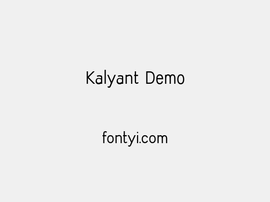 Kalyant Demo
