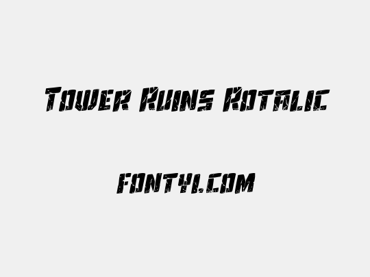 Tower Ruins Rotalic