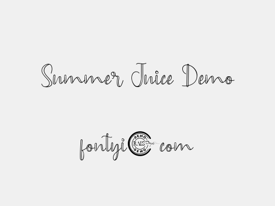 Summer Juice Demo