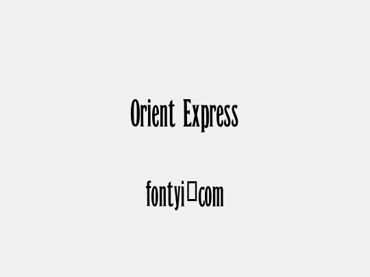 Orient Express