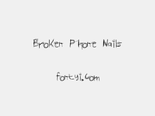 Broken Phone Nails