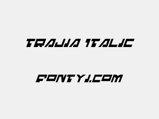 Trajia Italic