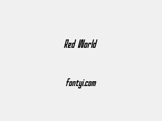 Red World