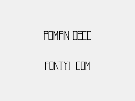 Roman Deco