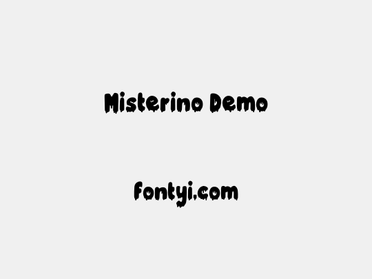 Misterino Demo