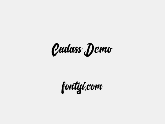 Cadass Demo