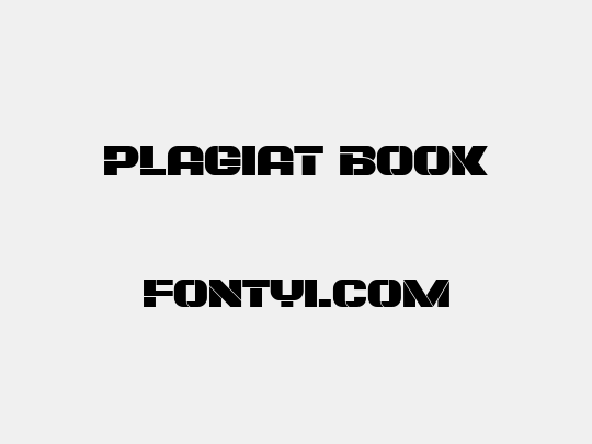 Plagiat Book