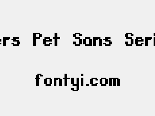 Teachers Pet Sans Serif Bold