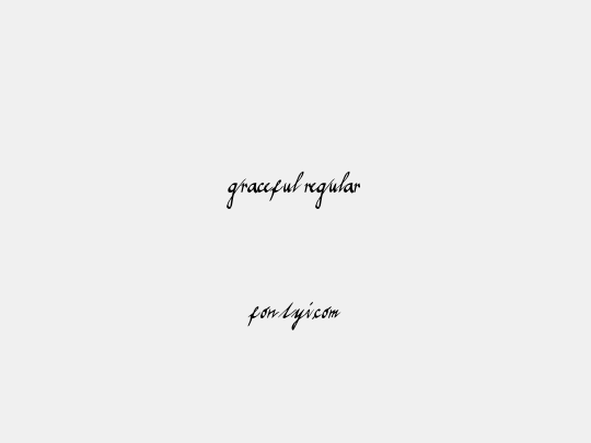 graceful regular