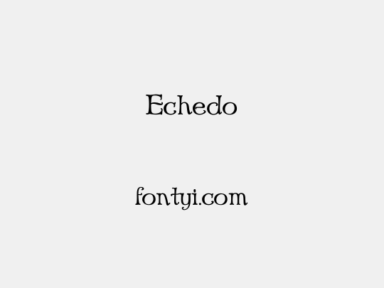 Echedo