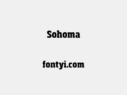Sohoma