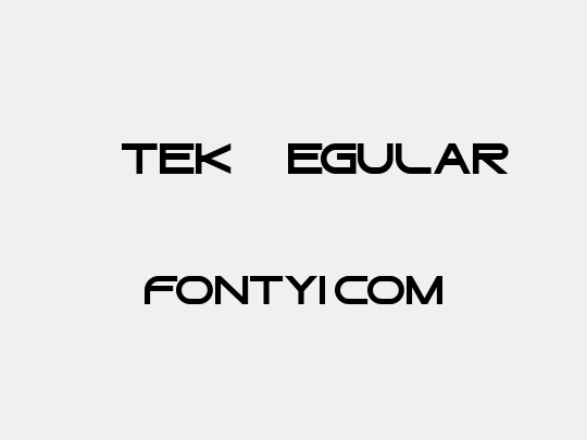Gtek Regular