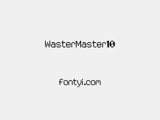 WasterMaster10