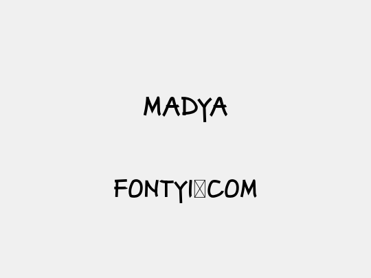 Madya