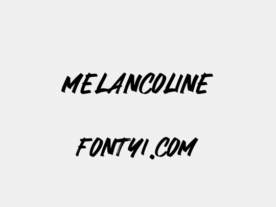 Melancoline