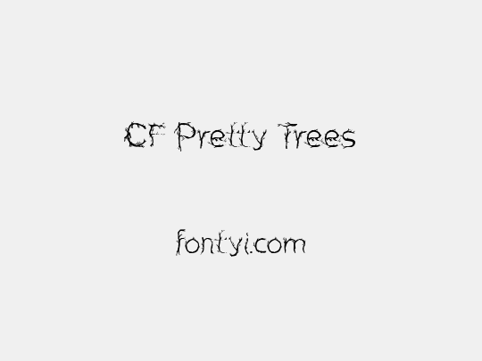 CF Pretty Trees