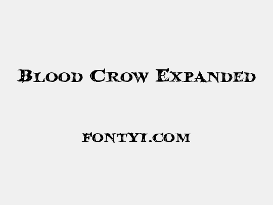 Blood Crow Expanded