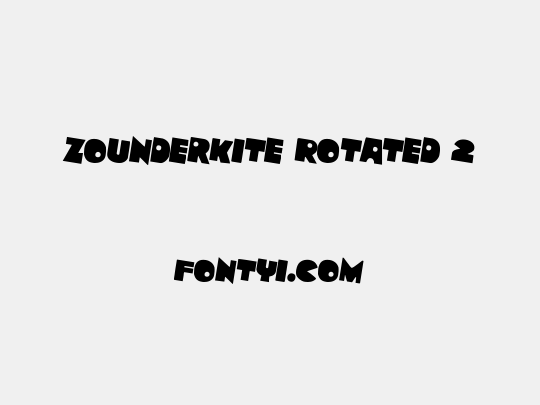 Zounderkite Rotated 2