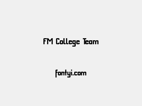 FM College Team