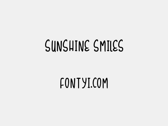 Sunshine Smiles