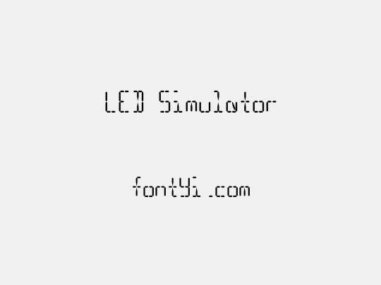 LED Simulator