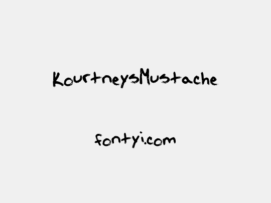 KourtneysMustache