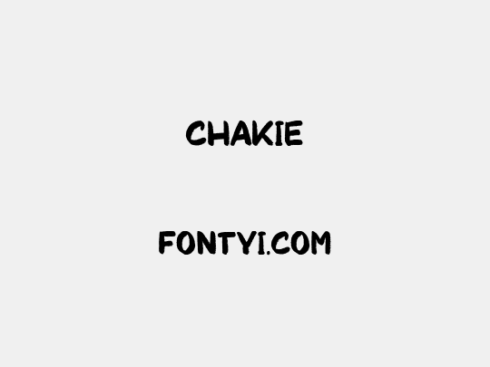Chakie