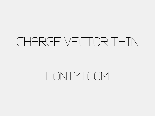 Charge Vector Thin