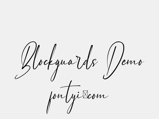 Blockguards Demo