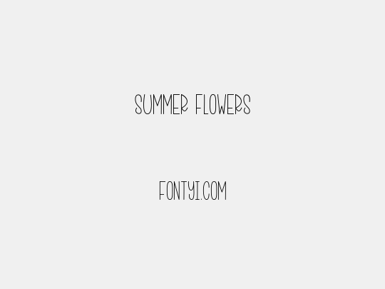 Summer Flowers