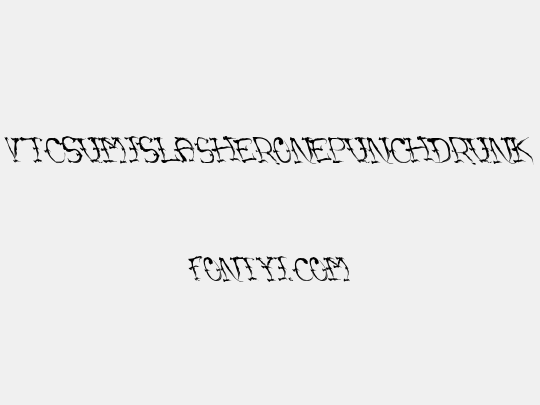 VTCSumiSlasherOnePunchDrunk