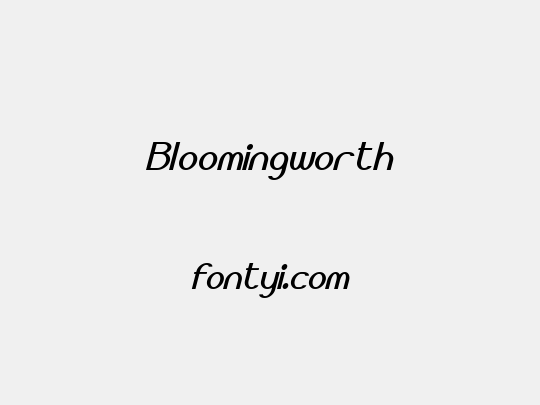Bloomingworth