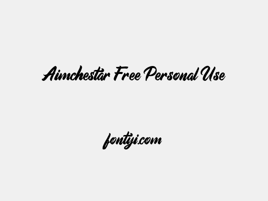Aimchestar Free Personal Use