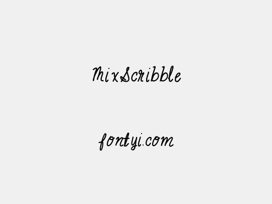 MixScribble