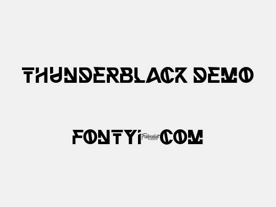 THUNDERBLACK DEMO