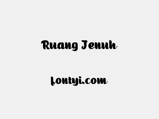 Ruang Jenuh