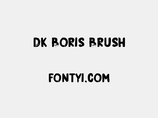 DK Boris Brush