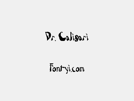 Dr. Caligari