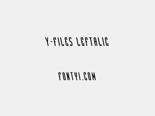 Y-Files Leftalic