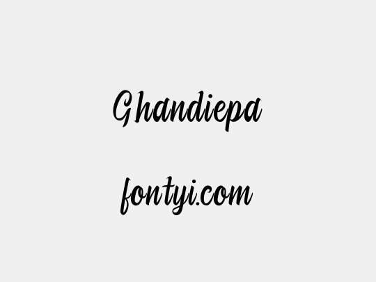 Ghandiepa