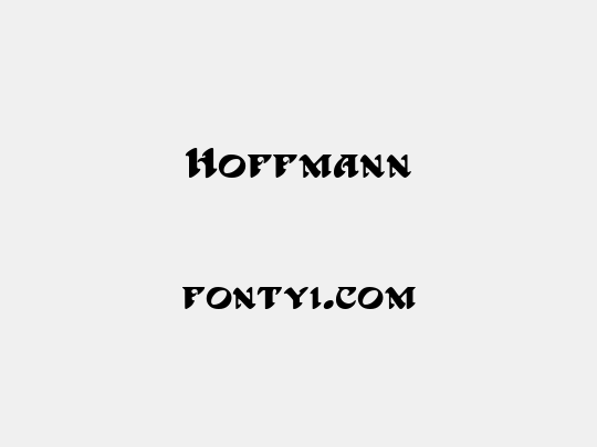 Hoffmann